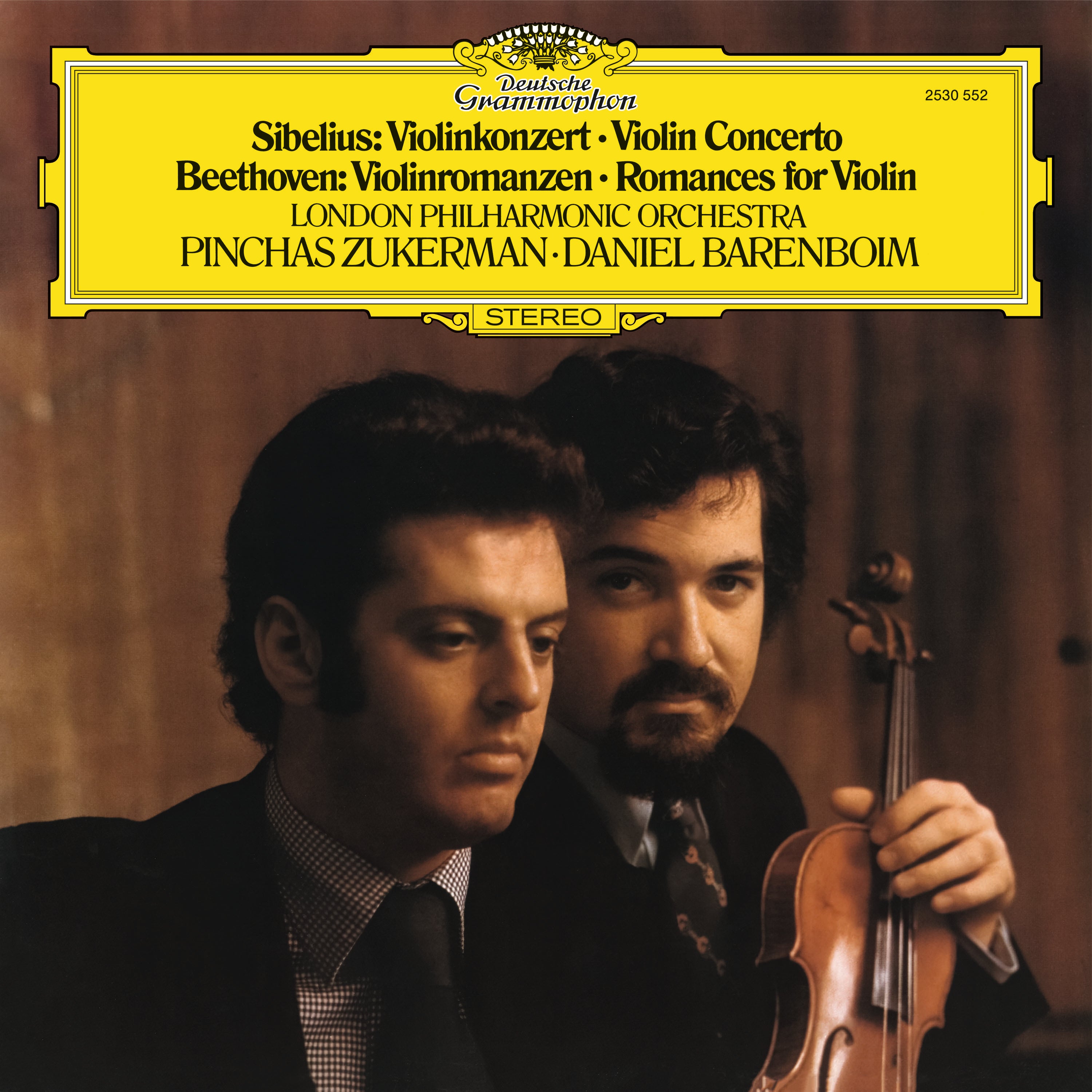 Sibelius: Violin Concerto in D Minor, Op. 47 / Beethoven: Violin Romance Nos. 1 & 2 - Front Cover