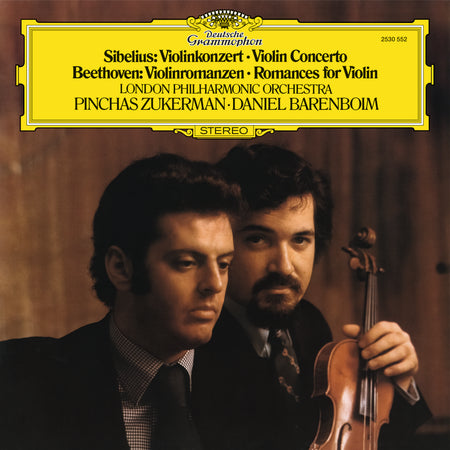 Sibelius: Violin Concerto in D Minor, Op. 47 / Beethoven: Violin Romance Nos. 1 & 2 - Front Cover