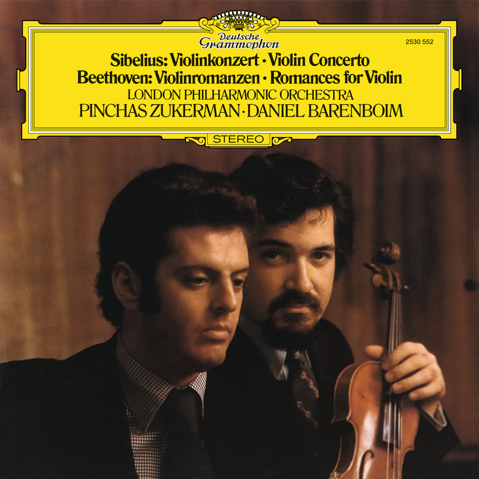 Sibelius: Violin Concerto in D Minor, Op. 47 / Beethoven: Violin Romance Nos. 1 & 2 - Front Cover