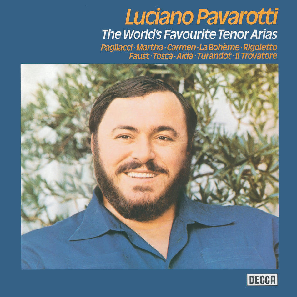 The World's Favourite Tenor Arias - Front Cover