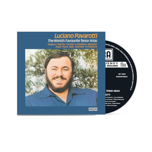 The World's Favourite Tenor Arias - Front Cover