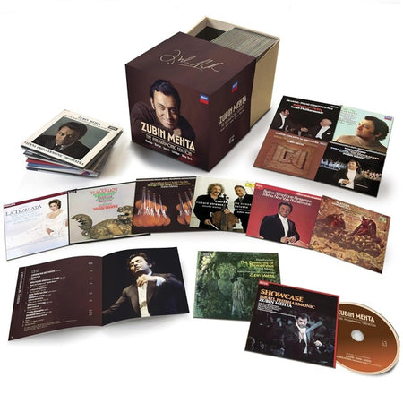 Zubin Mehta : The Philharmonic Edition - Vienna, Berlin, Israel, London, New York Édition Limitée Coffret - Front Cover