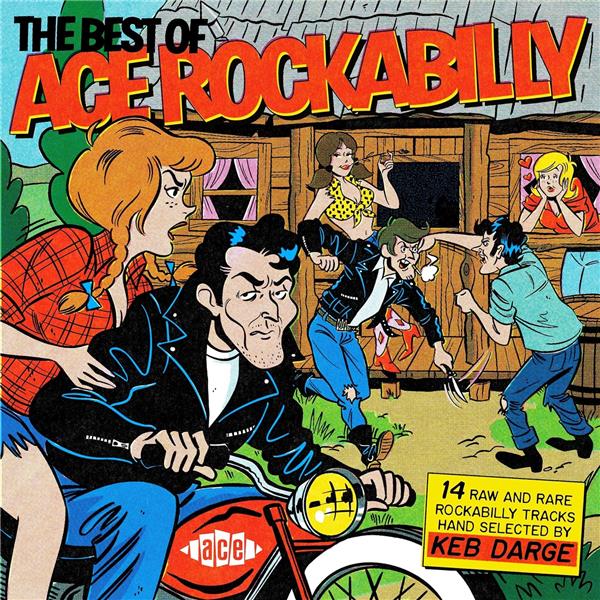 THE BEST OF ROCKABILLY-14 RAW AND RARE ROCKABILLY TRACKS - Front Cover