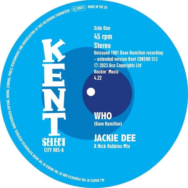 Who / Who (Instrumental) - Front Cover