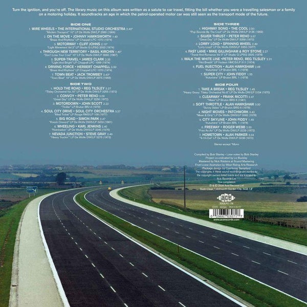 Motorway City - The Golden Age Of Car Travel 1966-82 - Front Cover