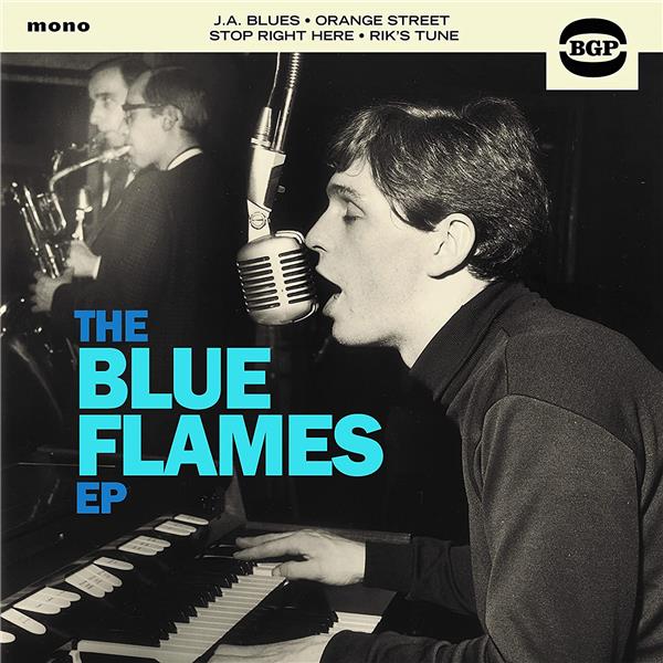 THE BLUE FLAMES - Front Cover