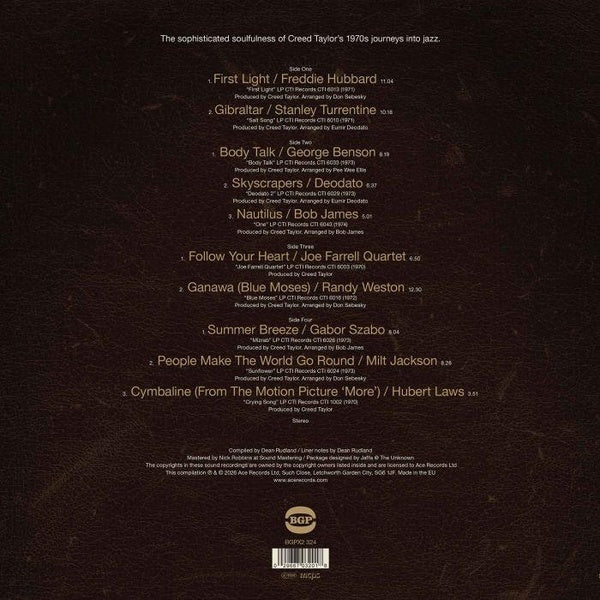 Incorporated ! CTI Records And The Genius Of Creed Taylor 1969-1974 - Vinyle - Front Cover