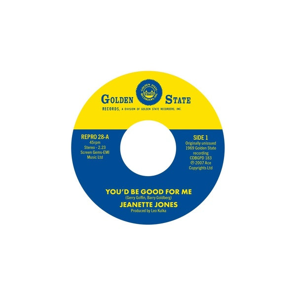 You'd Be Good For Me / Cut Loose - Front Cover