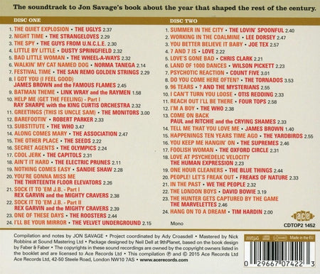 Jon Savage's 1966 The year the decade exploded - Front Cover