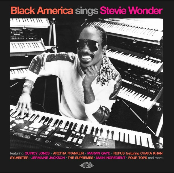 Black America Sings Stevie Wonder - Front Cover