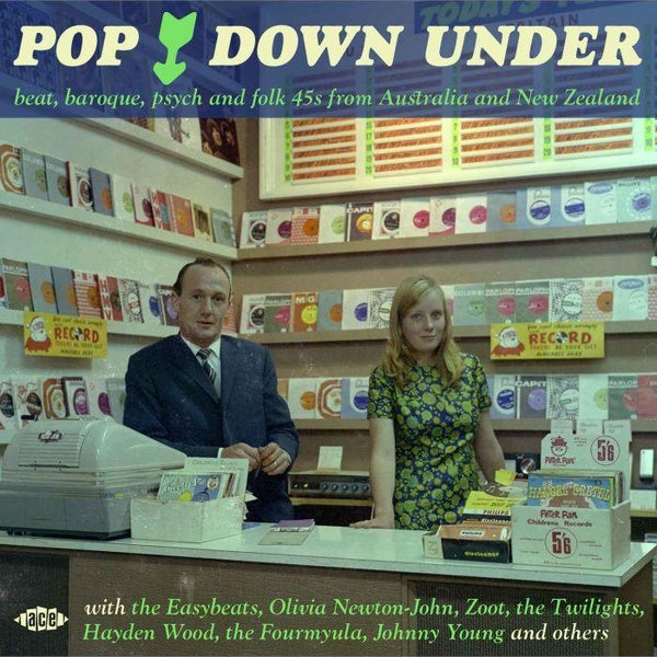 Beat Baroque Psych And Folk 45s From Australia And New Zealand - Front Cover