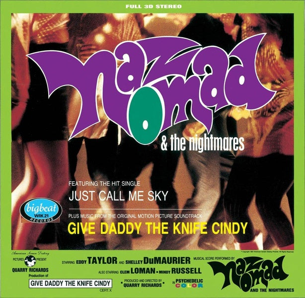 GIVE DADDY THE KNIFE CINDY/180 GR GATEFOLD SLEEVE VIOLET - Front Cover