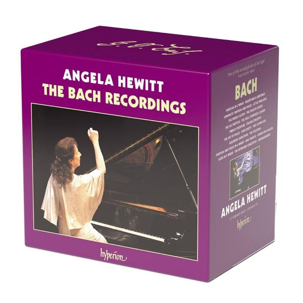 Angela Hewitt : The Bach Recordings Coffret - Front Cover