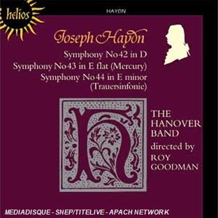Symphonies N°42, N°43 et N°44 - Front Cover