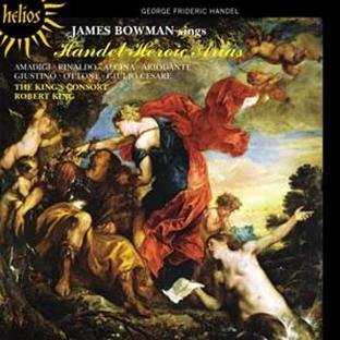 Airs Héroïques chantés par James Bowman - Front Cover
