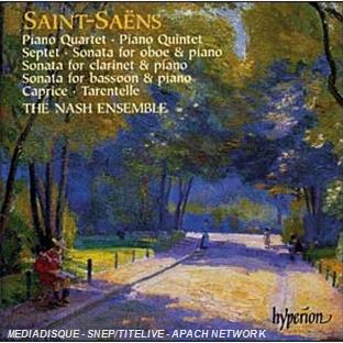 Septuor opus 65 - Quintette pour piano opus14 - Front Cover