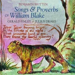 Songs and proverbs of William Blake - Front Cover