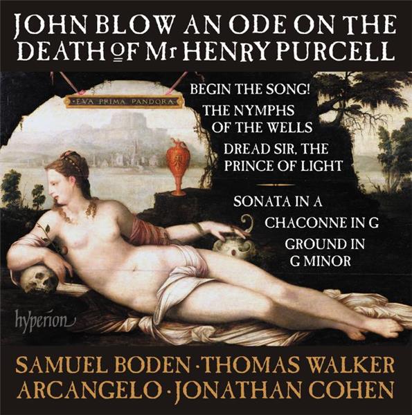 Blow : Ode sur la mort de Purcell - Front Cover