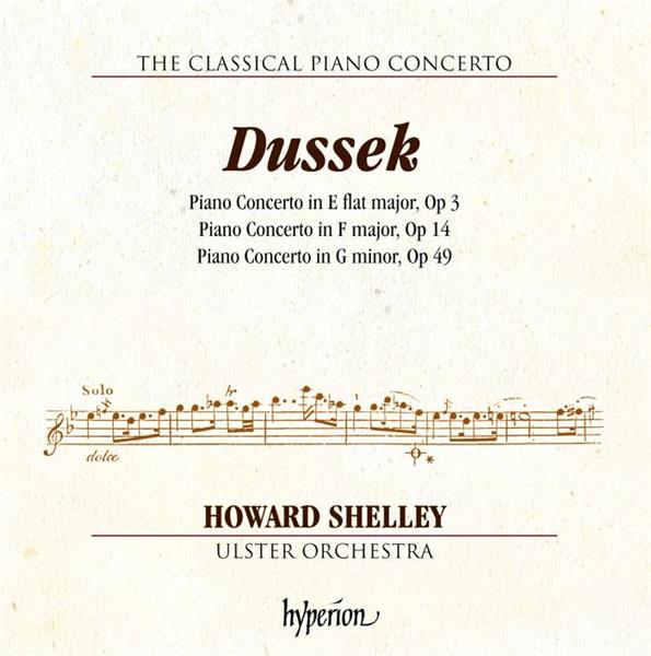 Piano Concertos Opus 3, 14 and 49 - Front Cover