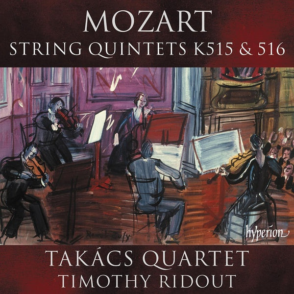 Mozart : String Quintets K 515 & 516 - Front Cover
