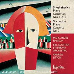 Concerto pour piano, trompette et orchestre à cordes, opus 35 - Super Audio CD hybride - Front Cover