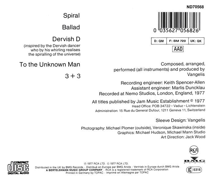 Spiral - Front Cover