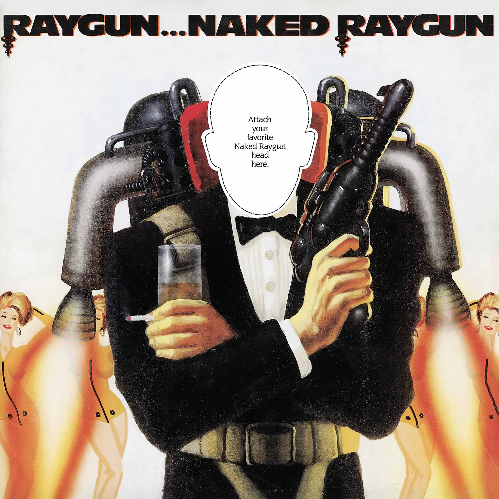 Raygun...Naked Raygun (Remastered) - Vinyle Swirl Orange - Front Cover