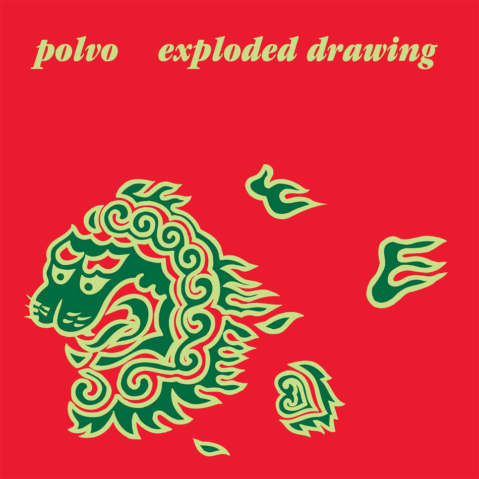 Exploded Drawing - Vinyle Bleu - Front Cover