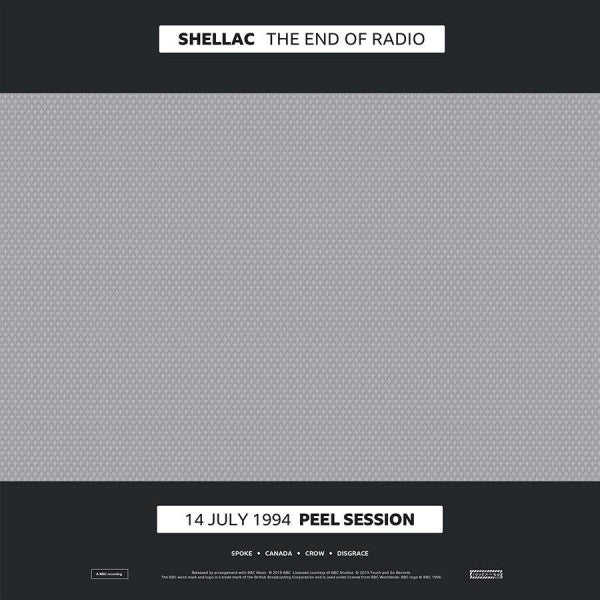 The End Of Radio - Front Cover
