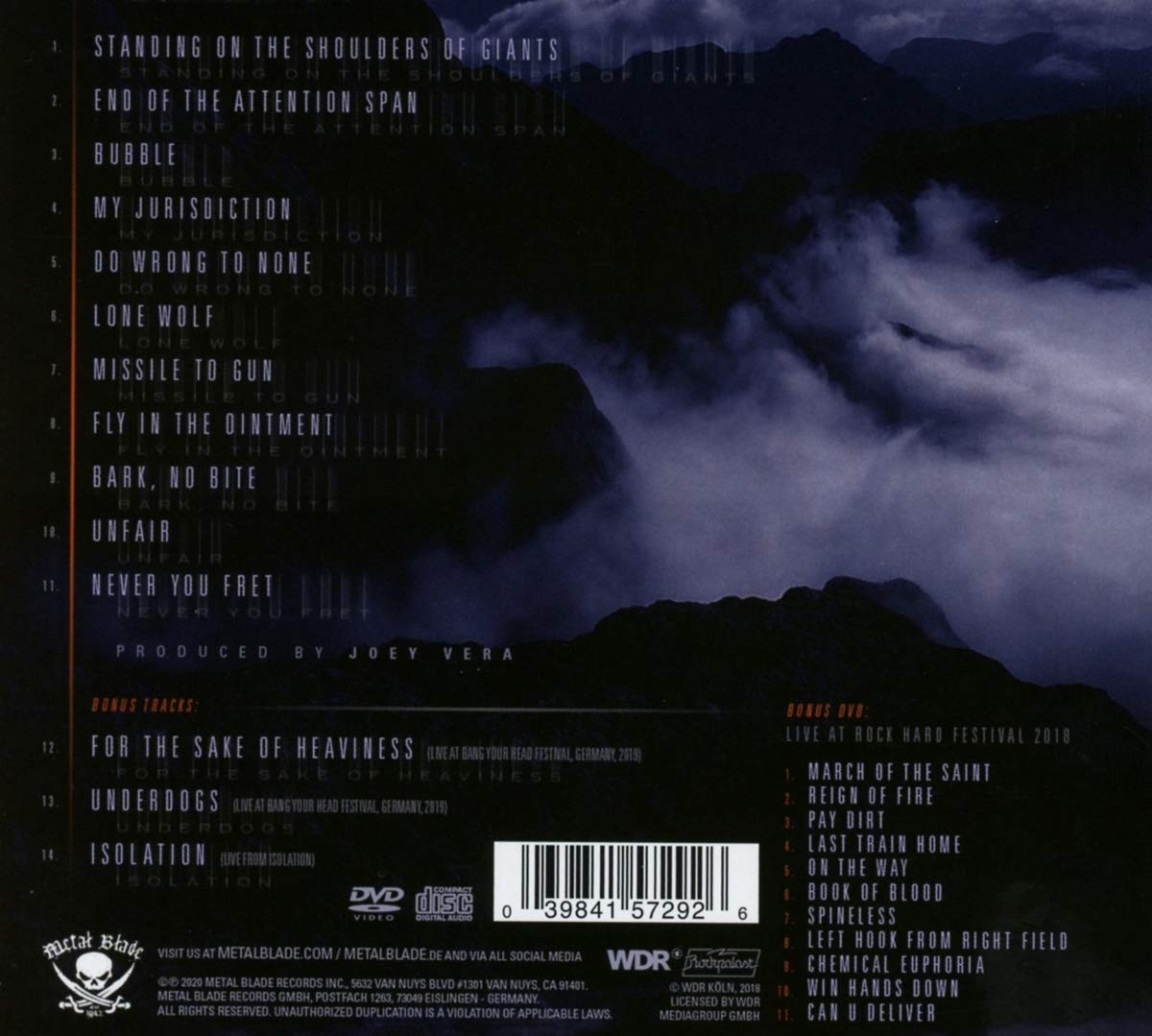 Punching The Sky - Back Cover