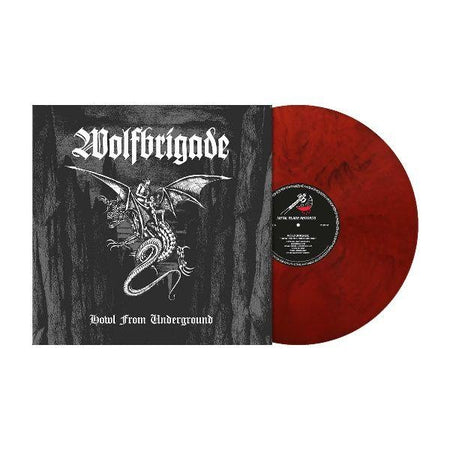 Howl From Underground Vinyle Rouge Marbré - Front Cover