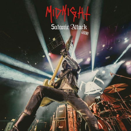 Satanic Attack Live - Front Cover
