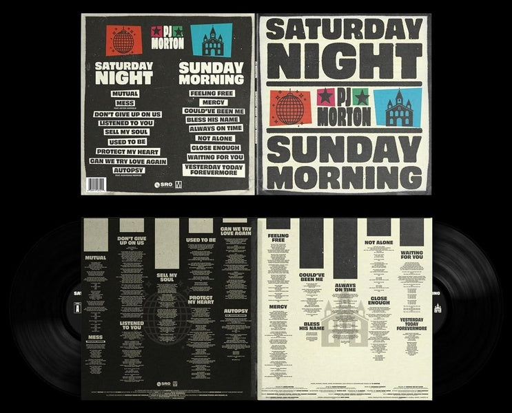Saturday Night / Sunday Morning - Front Cover