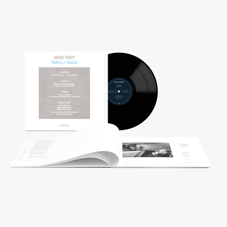 Arvo Pärt: Tabula Rasa - Front Cover