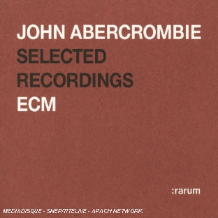 Selected recordings - Front Cover