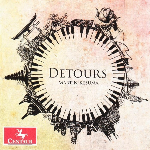 Detours Oeuvres Pour Piano - Front Cover