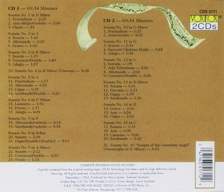 Rosary sonatas - Front Cover