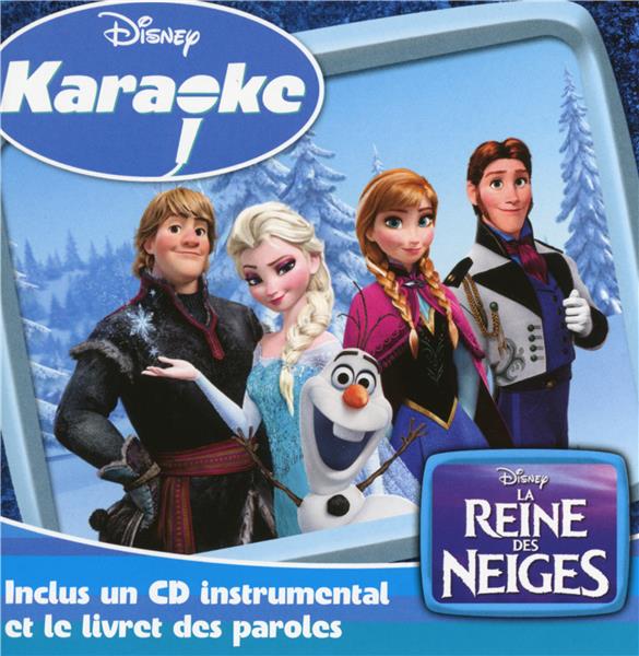 Karaoke la reine des neiges - Front Cover