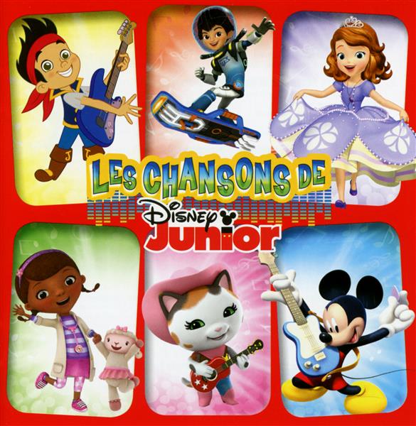 Les chansons de Disney junior - Front Cover