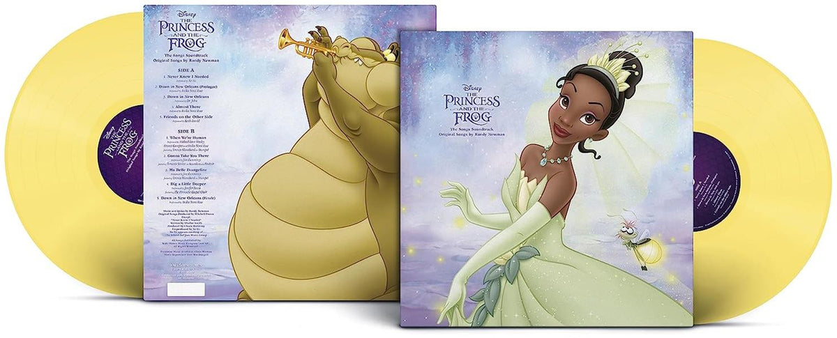 The Princess and the Frog: The Songs Soundtrack - Front Cover