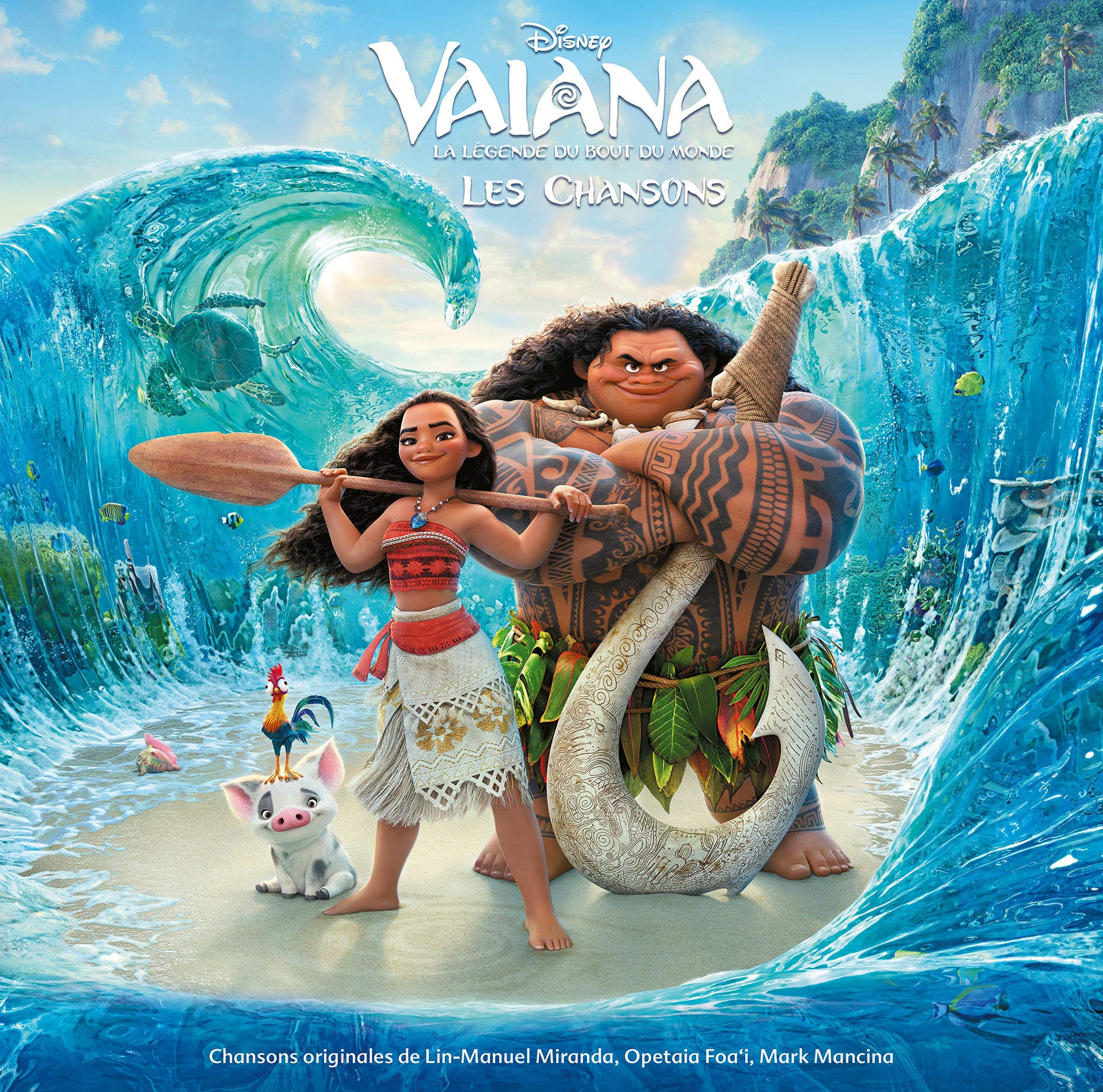 Vaiana : Les Chansons - Front Cover