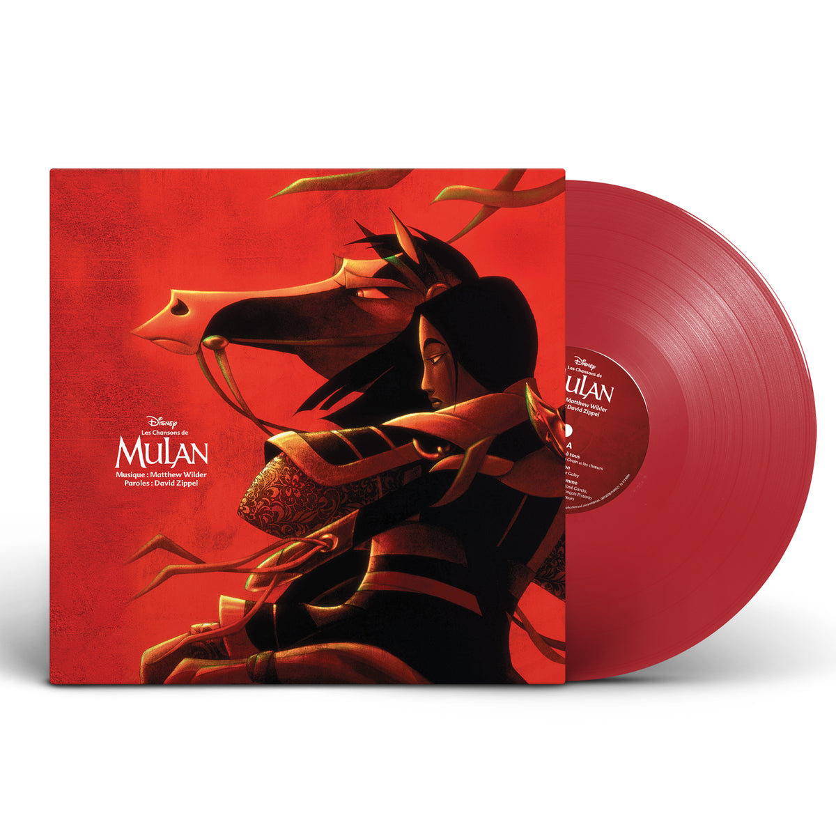 Les Chansons de Mulan - Back Cover