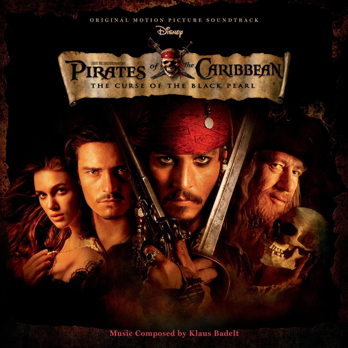Pirates of the Caribbean: The Curse of the Black Pearl - Front Cover