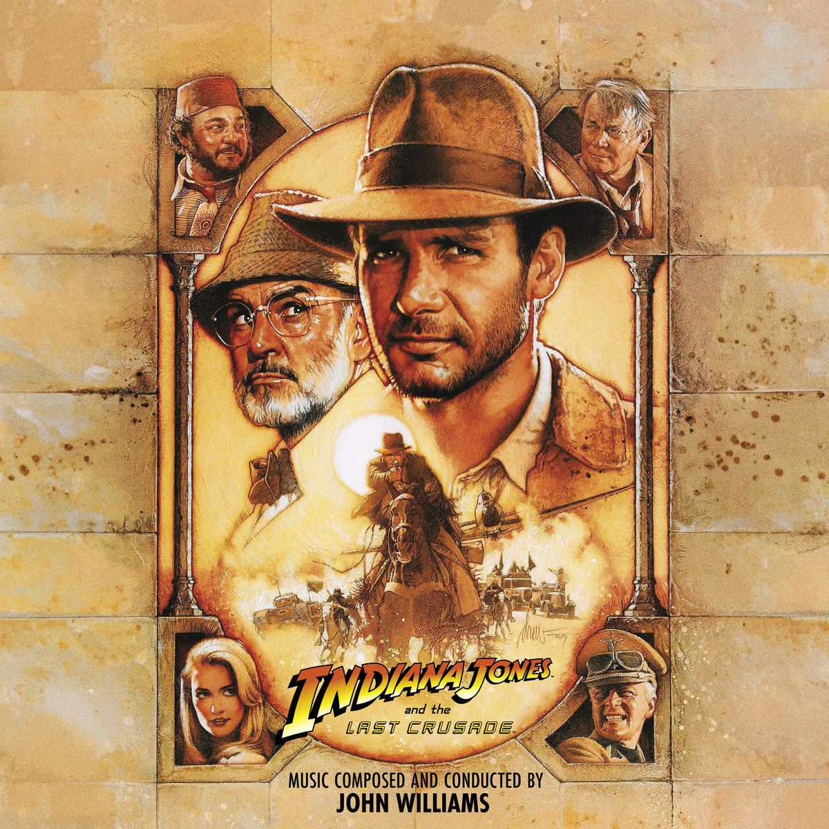 Indiana Jones and the Last Crusade - Front Cover