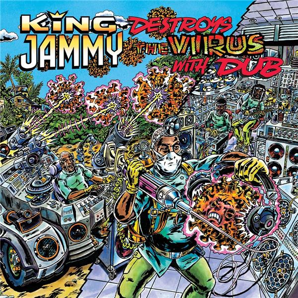 DESTROYS THE VIRUS WITH DUB/GATEFOLD SLEEVE - Front Cover