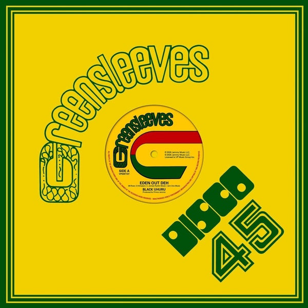 Eden Out Deh - 12inch Mix - Front Cover