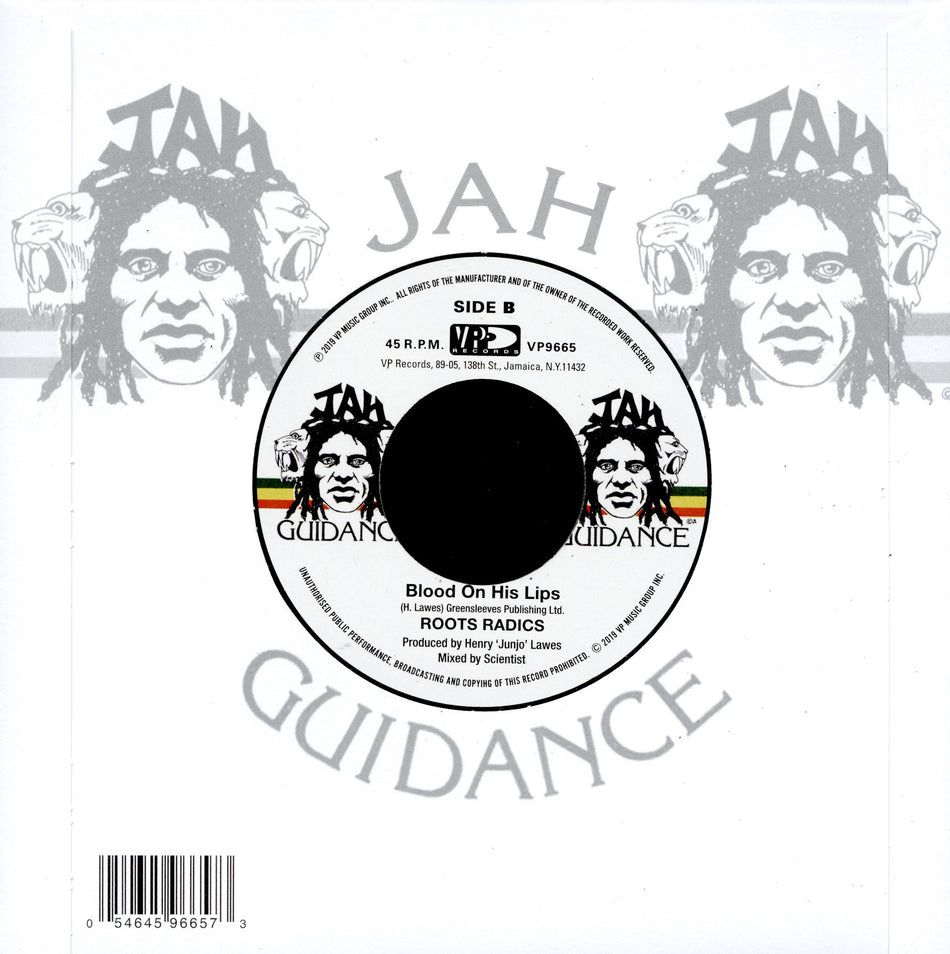 LOVE IN A MI HEART/BLOOD ON HIS LIPS - Back Cover