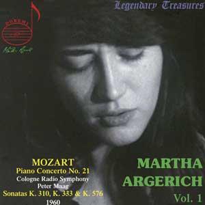 Martha argerich volume 1 - Front Cover