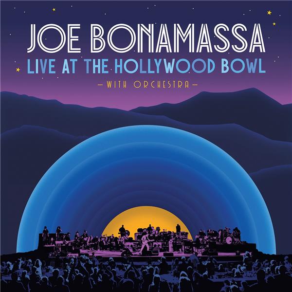 LIVE AT THE HOLLYWOOD BOWL WITH ORCHESTRA - VINYLE COULEUR VIOLET ET BLEU - Front Cover