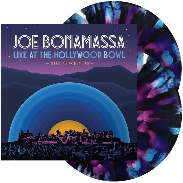 LIVE AT THE HOLLYWOOD BOWL WITH ORCHESTRA - VINYLE COULEUR VIOLET ET BLEU - Front Cover